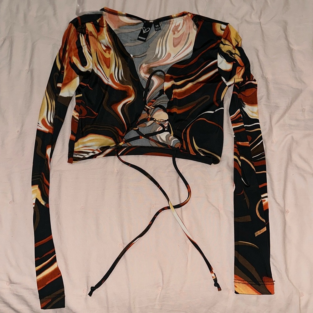 Windsor crop top shirt